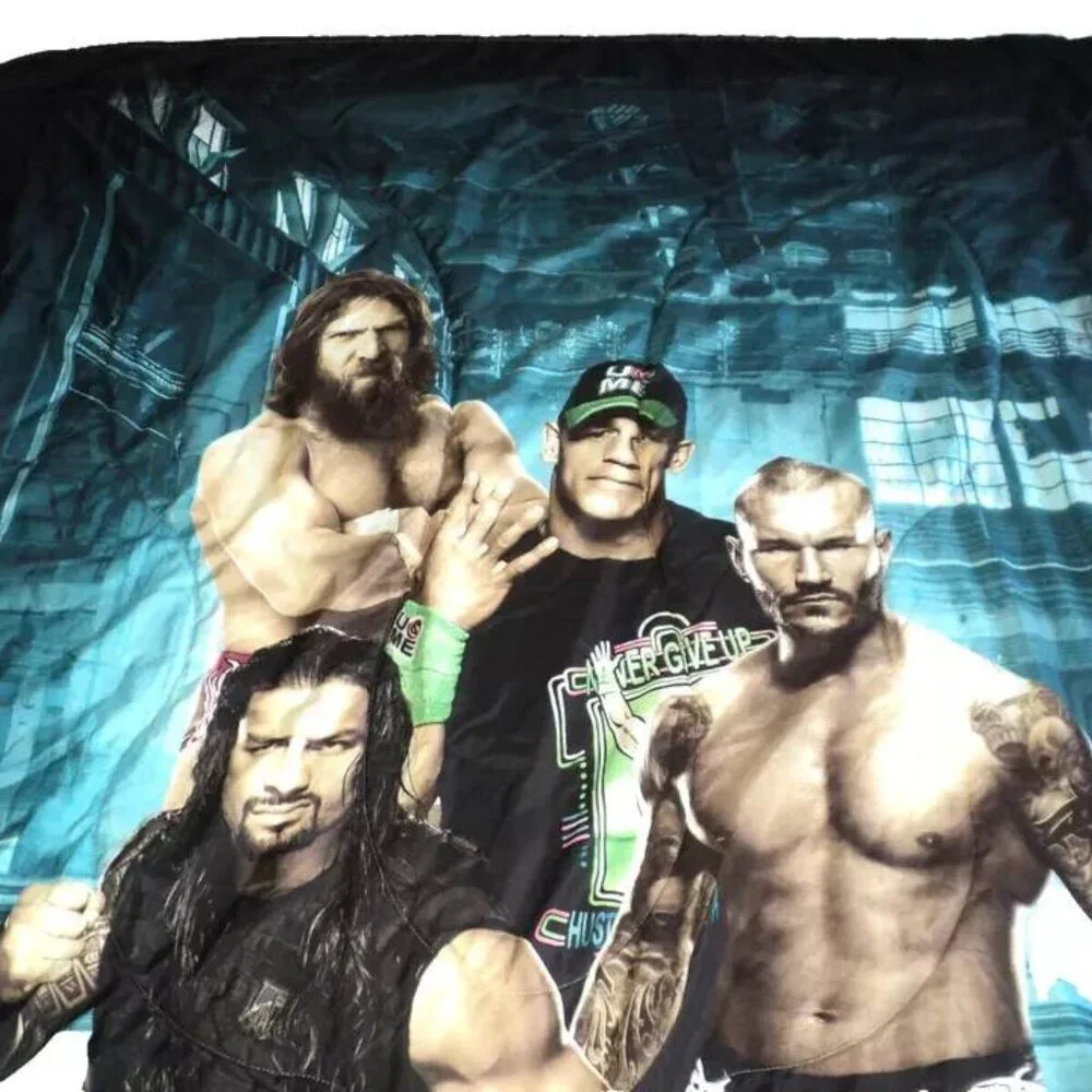 WWE Comforter Reversible Twin Size 64